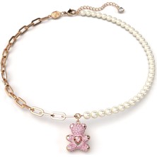 Swarovski 5669166 Swarovski Kolye Mp Teddy:pend Hrt Bear Lros/ros