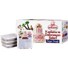 Ovalette Kahverengi Şeker Hamuru 1 Kğ