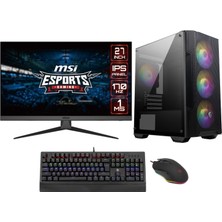 Go Gamer GO4370DS Intel Core i5 13400F 16GB 256GB SSD + 1TB HDD GT730 Windows 11 Pro 27" Masaüstü Bilgisayar