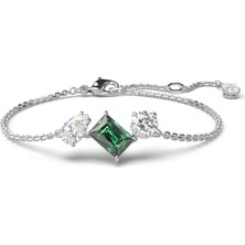 Swarovski 5668360 Swarovski Bilezik Mesmera:bracelet Green White/rhs M