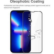 Case 4U Apple iPhone 15 Pro Max Cam Ekran Koruyucu Kenarları Kırılmaya Dayanıklı Kavisli Etna Cam