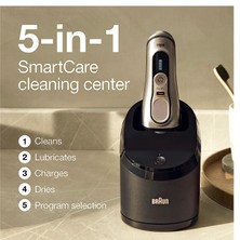 Braun Series 9 Pro 9477CC Suya Dayanıklı Folyo Tıraş Makinesi