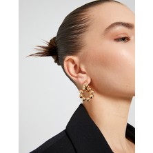 Koton Sallantılı Küpe Geometrik Şekilli