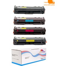 Canon Colorful Toner Canon I-Sensys LBP-663CDW  CRG-055H Çipsiz Muadil Toner Seti Cmyk