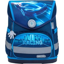 Belmil Racing Blue Neon Mıknatıslı Okul Çantası 405-41/AG-12