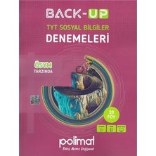 Polimat Yayınları Polimat Back-Up Tyt Sosyal Bilimler Denemeleri