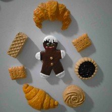 Mini Hobi Ev 8li Magnet Set , Magnet , Dekoratif Aksesuar , Mutfak Süsü