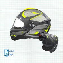 Smk Gullwing Tekker MA264 Çeneden Açılır Kask