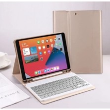 CoverCenter Aksesuar Dünyası Samsung Galaxy Tab A8 SM-X200 Klavyeli Kılıfı 10.5 Inç Tablet Bluetooth Özelliki Kalem Bölmeli