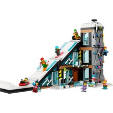 LEGO® City Kayak ve Dağcılık Merkezi 60366 - 7 Yaş ve Üzeri Kayak Hayranı Çocuklar İçin  Yaratıcı Oyuncak Yapım Seti (1.054 Parça)