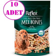 Reflex Mix Bones Karışık Kemikler Yumuşak Köpek Ödülü 150GR 10 Ad