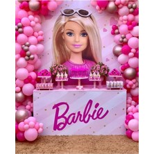 Parti Furyası Barbie Konsept Balon Zincir Pembe | Barbie Konsept Balon Zincir Süsleme Seti
