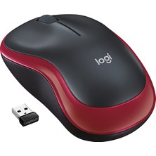 LOGITECH M185 KIRMIZI KABLOSUZ MOUSE