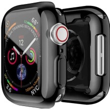 Mi7a Apple Watch 7 8 45MM Uyumlu Kasa ve Ekran Koruyucu 360 Koruma Yumuşak Silikon