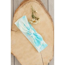 Babygiz Batik El Yapımı Yumuşak Tavşan Kulak Doğal Pamuklu Penye Bebek Çocuk Kız Yeni Stil Bandana