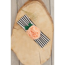 Babygiz Siyah Pudra El Yapımı Yumuşak Eşsiz Aksesuarlı Doğal Pamuklu Penye Bebek Çocuk Kız Bandana Gül Serisi
