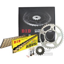 DID DID-Jt 2022-2023 Honda Nt 1100 Uyumlu Zincir Dişli Set Gold (Sarı) Renk