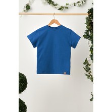 Babygiz Parlament Kız Çocuk Kısa Kollu Bisiklet Yaka Terletmez, Rahat Pamuklu Penye T-Shirt