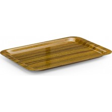Tria Kraft Kaymaz Tepsi 6 Adet 32X44 cm Meşe TF3244KB