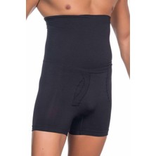 Emay Siyah Erkek Yüksek Bel Double Boxer Korse