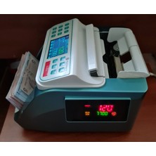 Sigma Sc 8100 Plus Turqouise  Sahte Kontrollü Tl Karışık ,€uro Usd Adet Sayım