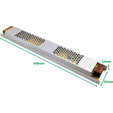 Wellpower 12 Volt 33 Amper Adaptör Ultra Slim LED Trafosu