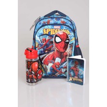 LİSANSLI SPIDERMAN İLK VE ORTAOKUL ÇANTASI , TRITAN MATARA 500 ML "NOT DEFTERİ HEDİYELİ"