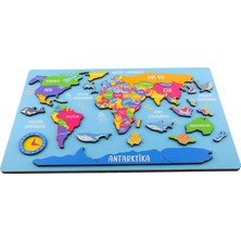 Balatoyz Montessori Dünya Ülkeleri Puzzle