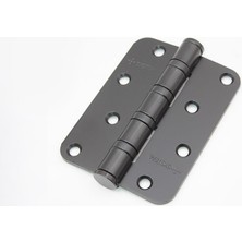 System Menteşe 10 cm Yönsüz 4 Bilyalı Mat Siyah 3 mm SH101AL6