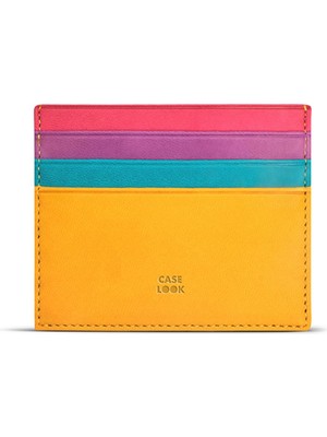 Case Look 10X8 cm Açık Ölçü: 16 cm Çok Renkli Kadın Kartlık