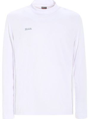 Slam Beyaz Erkek Regular Fit Dalgıç Kıyafeti A112003S00_ACT Ls Sunblock Tee