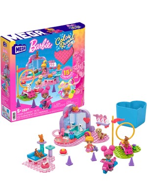 MEGA Barbie Color Reveal Hayvan Dostu, 5 yaş ve üzeri, HHP89