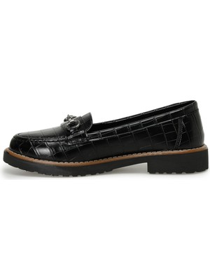 Polaris 320014.Z 3pr Siyah Kadın Loafer