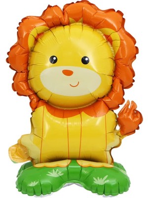 Kidspartim Ayaklı Aslan Folyo Balon 42X30 cm