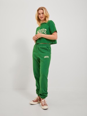 JJXX Jxjada Soft Rlx Hw Pants Swt Sn Kadın Yeşil Sweatshirt 12244364-Green