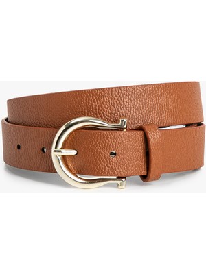 Koton Deri Görünümlü Kemer