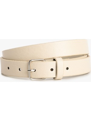 Koton Kemer Deri Görünümlü Metal Tokalı