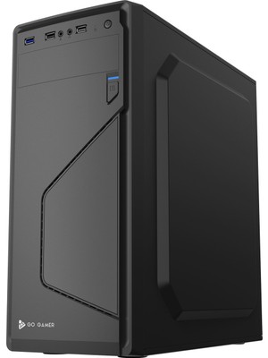 Go Gamer GO4319S Intel Core i3 13100F 16GB 256GB SSD + 1TB HDD RX6500XT Windows 11 Pro Masaüstü Bilgisayar