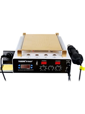 Yaogong  3 In1 Çok Fonksiyonlu Ekran Ayırıcı LCD Ekran Kaldırma Sıcak Hava Mızrak Lehimleme  Istasyonu