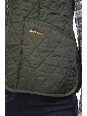 Barbour Polar Betty İçlik-Yelek - Beadnell Ceketler İle Uyumludur OL71 Dk Olive