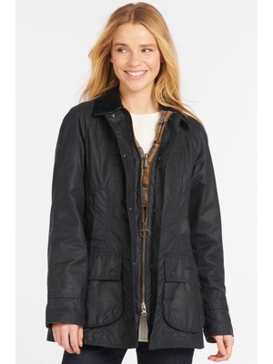 Barbour Beadnell Yağlı Ceket NY91 Navy