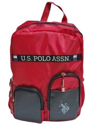 U.S. Polo Assn. Kırmızı Sırt Çantası Plçan23176