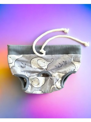 Kemique Baby Elephant Kemique's Secret Kedi Iç Çamaşırı  Regl Külot  Don