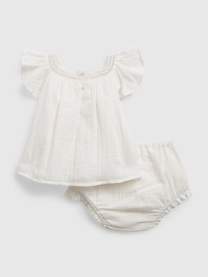 Gap Fisto Işlemeli Gauze Outfit Set