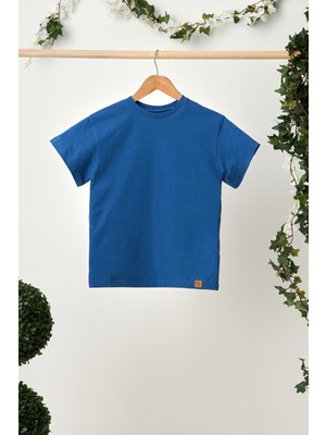 Babygiz Parlament Erkek Çocuk Kısa Kollu Bisiklet Yaka Terletmez, Yumuşak Rahat %100 Pamuklu Penye T-Shirt