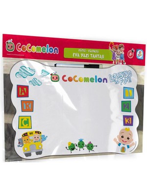 Cocomelon Eva Yazı Tahtası Ve Eğitim Seti