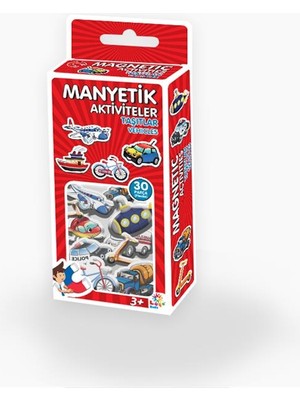Magnet Taşıtlar Eğitim Seti 30 Parça