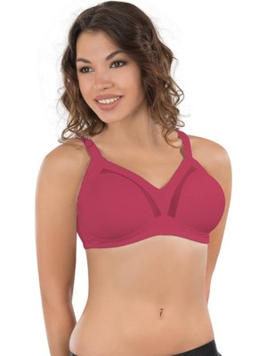 Emay Bordo Basic Toparlayıcı Sütyen