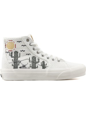 Vans Sk8-Hi Tapered Vr3 Kadın Günlük Ayakkabı VN0009Q0FS81 Beyaz