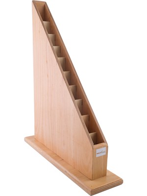 Balatoyz Montessori Kırmızı Mavi-Çubuk ve Kırmızı Çubuklar Standı